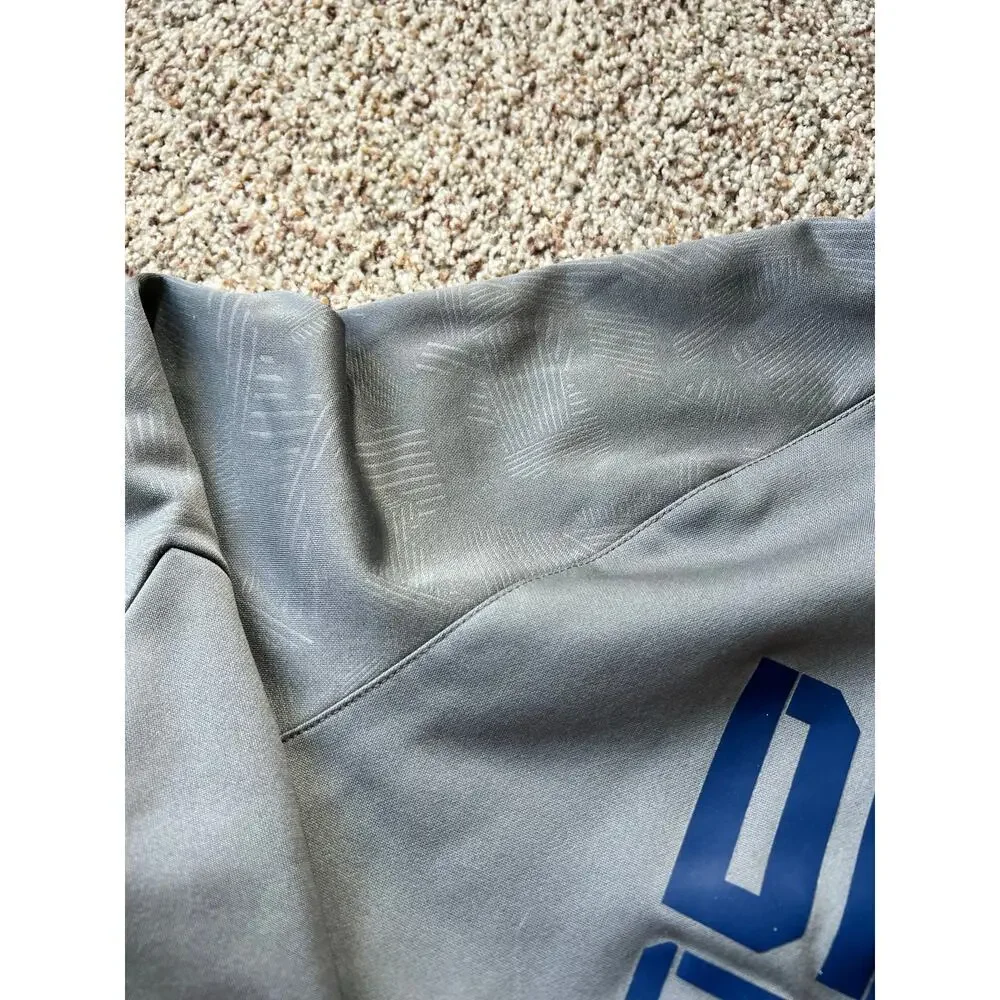 Men's Denver Bronco's Hoodie, Large, Gray/Blue, Fanatics, Football - Picture 4 of 9